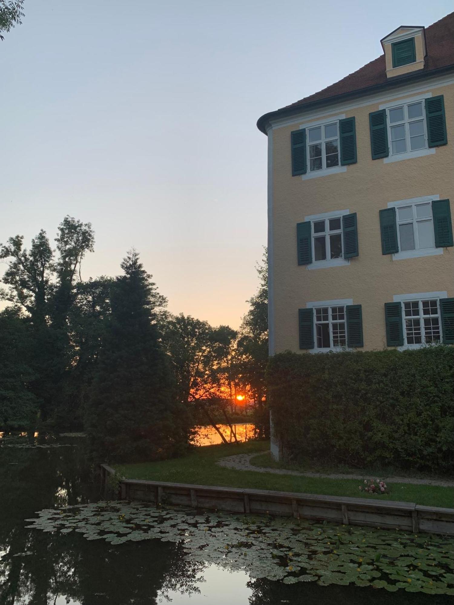 Wohnen Im Wasserschloss Sandizell Schrobenhausen Exteriér fotografie