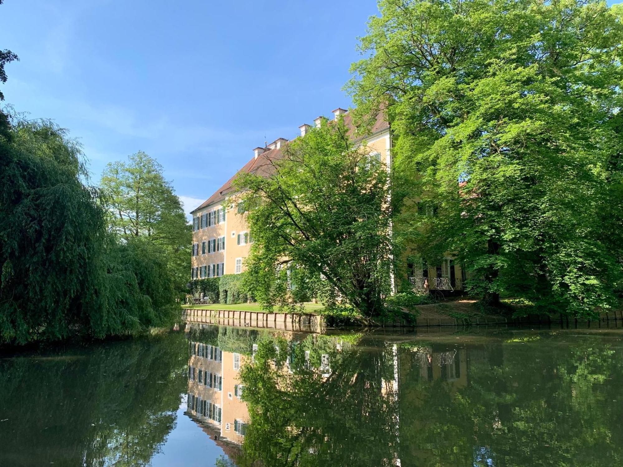 Wohnen Im Wasserschloss Sandizell Schrobenhausen Exteriér fotografie