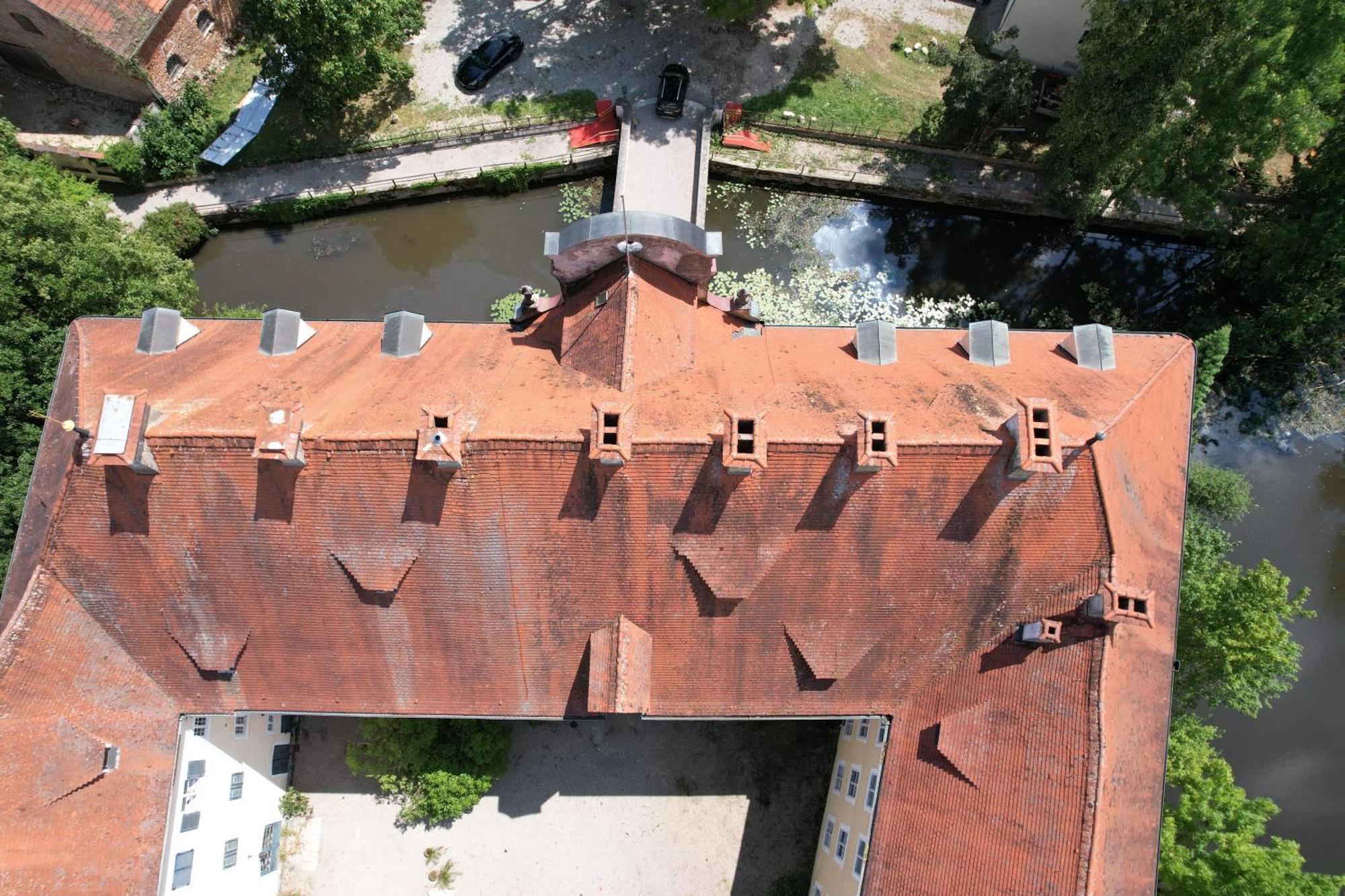 Wohnen Im Wasserschloss Sandizell Schrobenhausen Exteriér fotografie