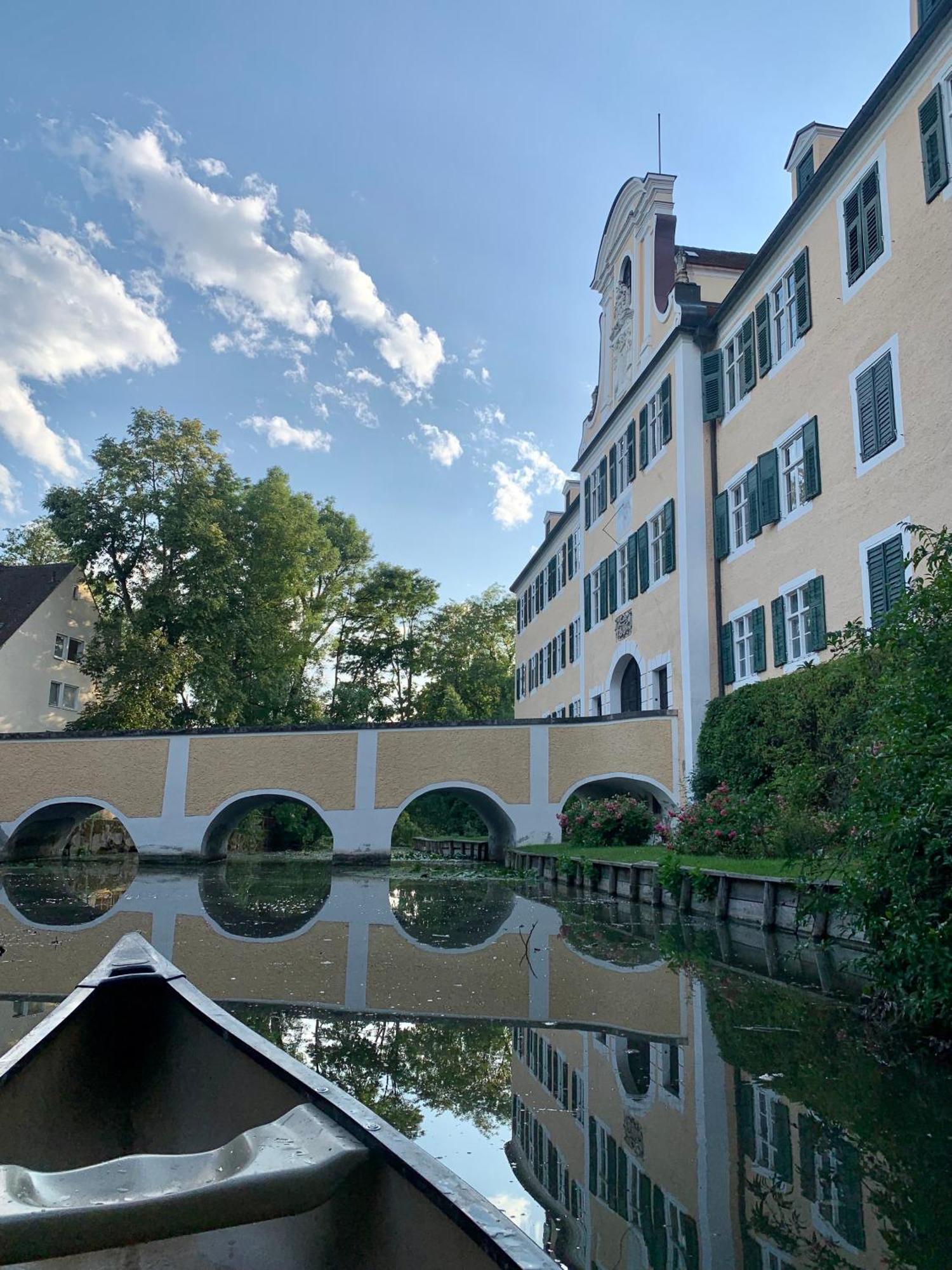 Wohnen Im Wasserschloss Sandizell Schrobenhausen Exteriér fotografie