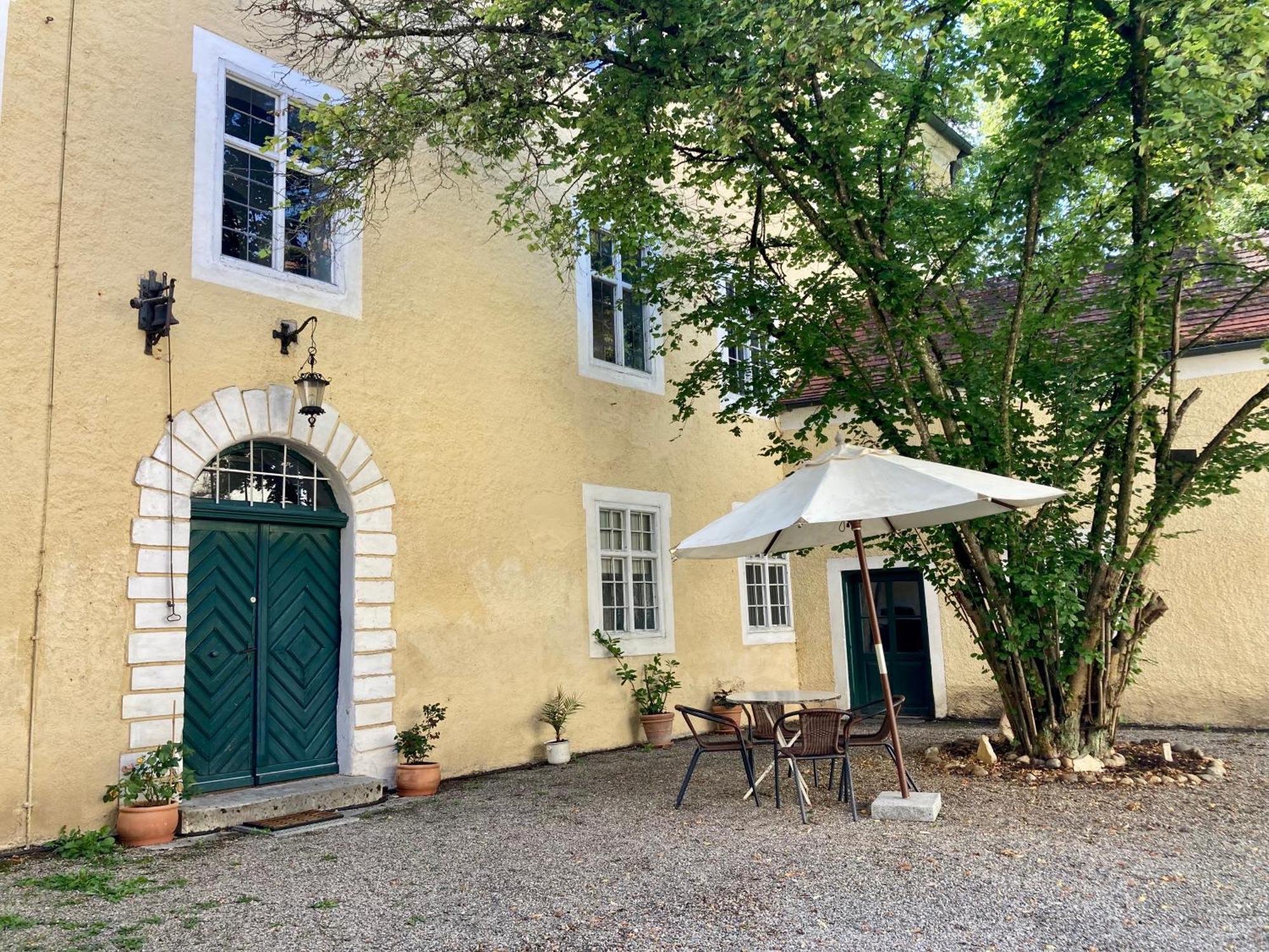 Wohnen Im Wasserschloss Sandizell Schrobenhausen Exteriér fotografie